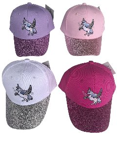 Girl's Unicorn Baseball Cap 
